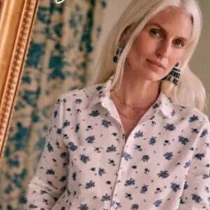 Sezane blue rose Tomboy size EU 38 US 6